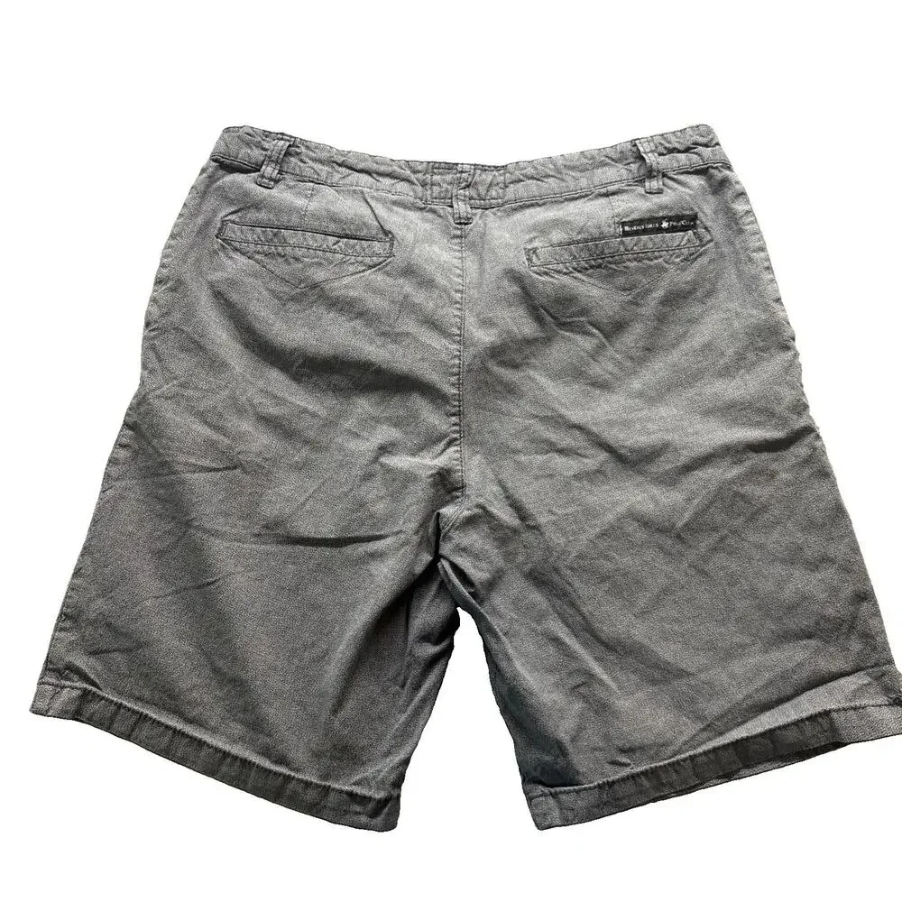 Polo Ralph Lauren Gray button/Drawstring Chino Shorts Size 36